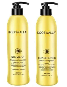 Kooswalla – Shampooing + Après-shampooing – Réparation & Nutrition Intense